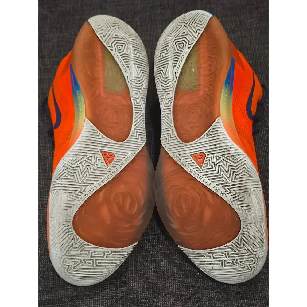 Nike Zoom Freak 1 All Bros Total Orange Men's Size 11 Basketball BQ5422-800 VGUC